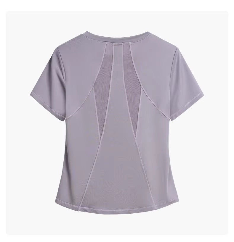 Women Short Sleeve Lightweight Breathable Workout Shirts
